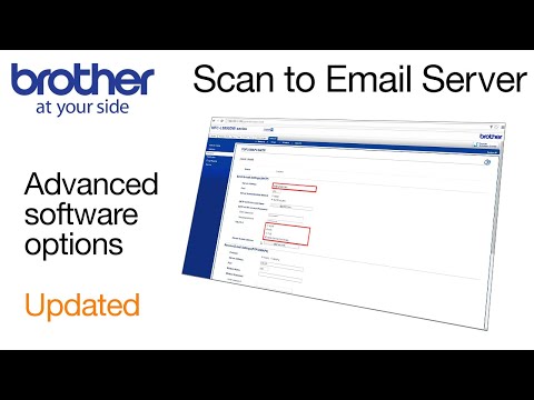 How Scan Using OCR the Brother Multi-Function Center Printer - YouTube