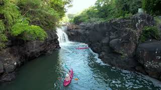Überflug kayak und paddel routen