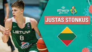 🇱🇹 Justas Stonkus (24 pts) top scores for Lithuania l FIBA U17 Basketball World Cup 2022