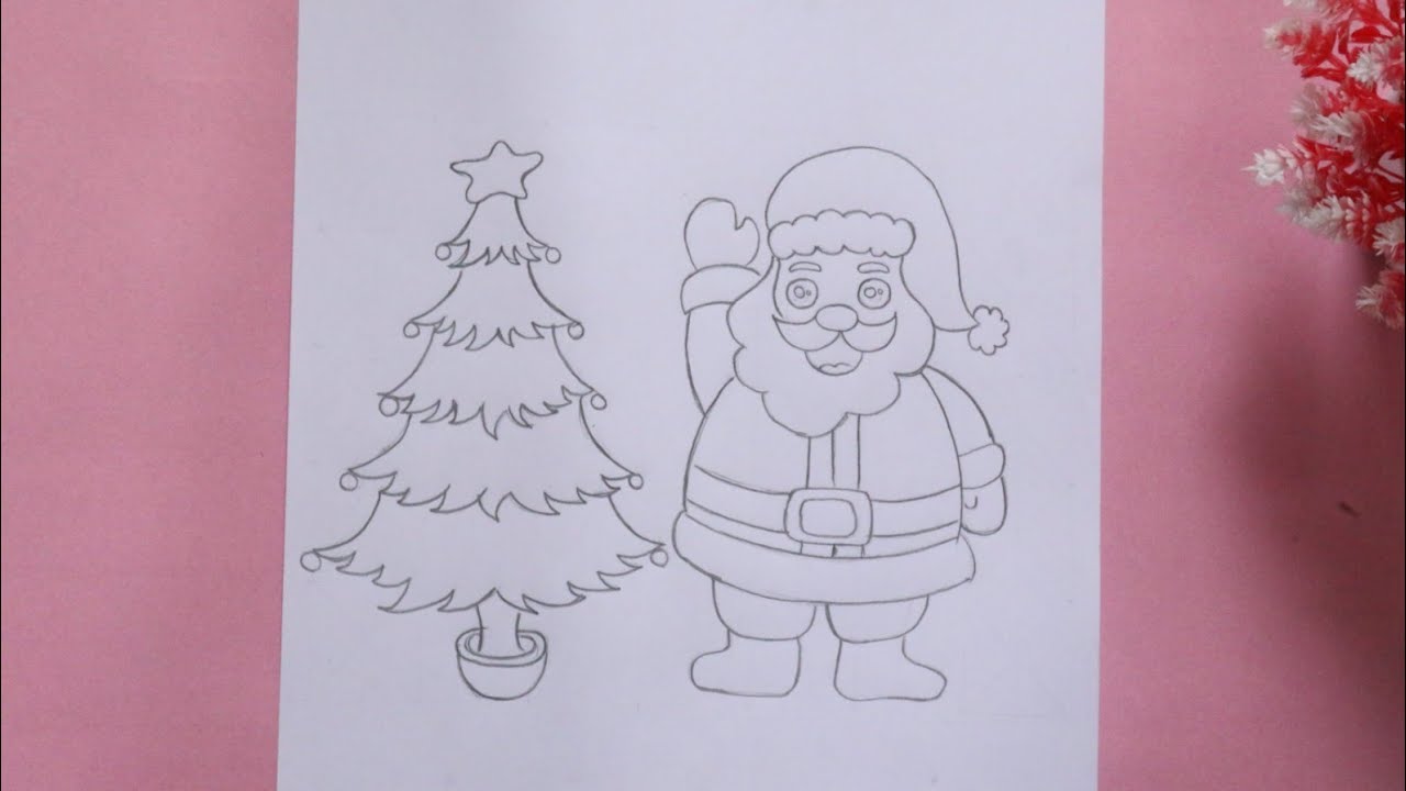 How to draw Santa Claus | Santa Claus Easy Draw Tutorial ...