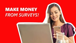 How to make money from taking surveys ...