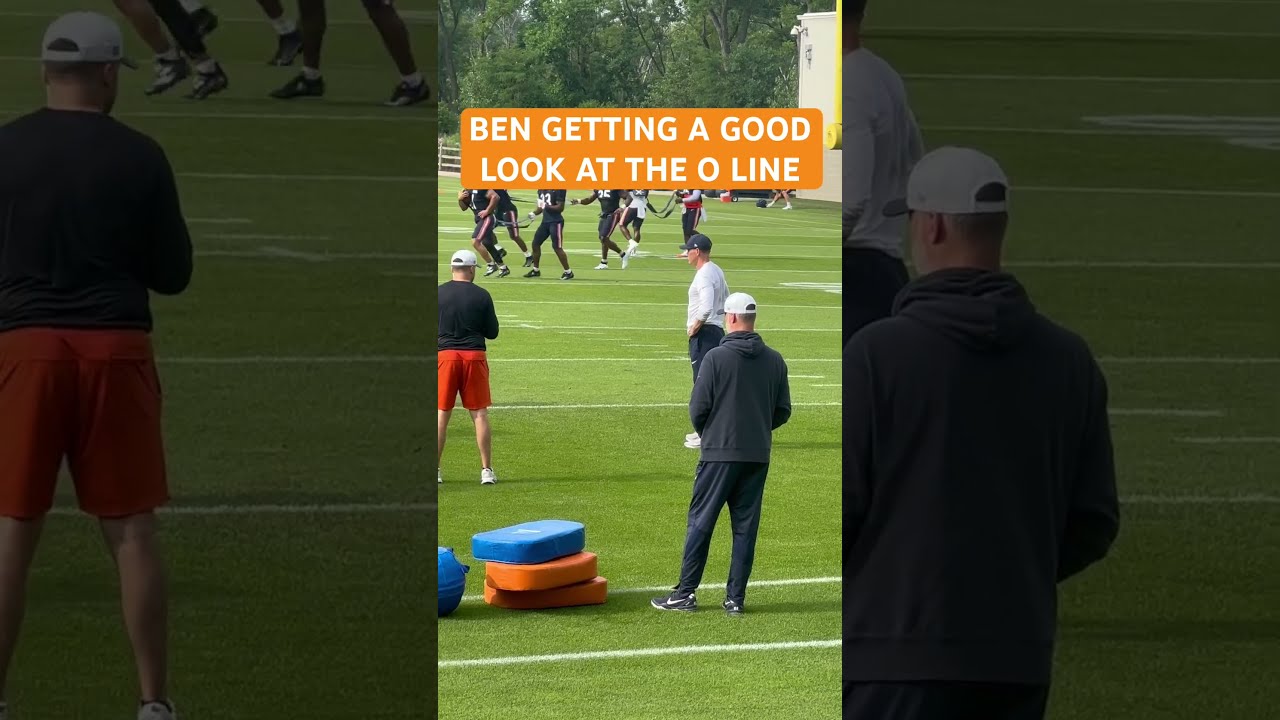 Ben Johnson Getting A Good Look At Chicago Bears New Interior Trainingcamp
