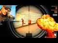 ВЗРЫВ БОЧКИ ► Sniper 3D Assassin СНАЙПЕР СИМУЛЯТОР