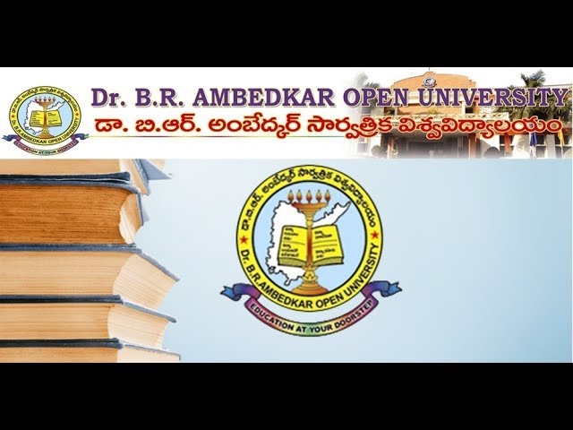 BRAOU 6th Sem Hall Ticket 2022 (OUT), Download Dr Br Ambedkar Open  University Hall Ticket