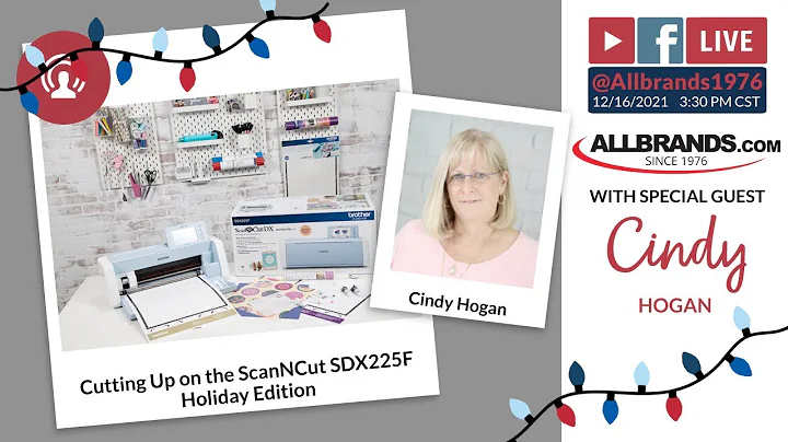 THE ALLBRANDS SHOW | Cutting up on the ScanNCut SD...