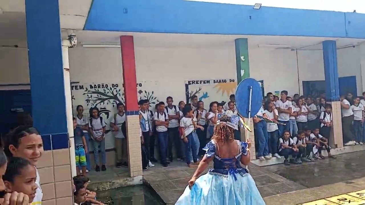 Apresentação do Clube Carnavalesco Misto Pavão na EREFEM Barão do Bonito (27/02/2026)
