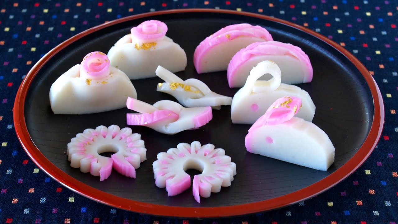 Kamaboko (Fish Cake) Decoration Ideas (Kazarigiri) かまぼこの飾り切り - OCHIKERON - CREATE EAT HAPPY | ochikeron