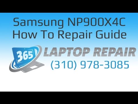Samsung NP900X4C Series 9 Laptop How To Repair Guide - By 365
