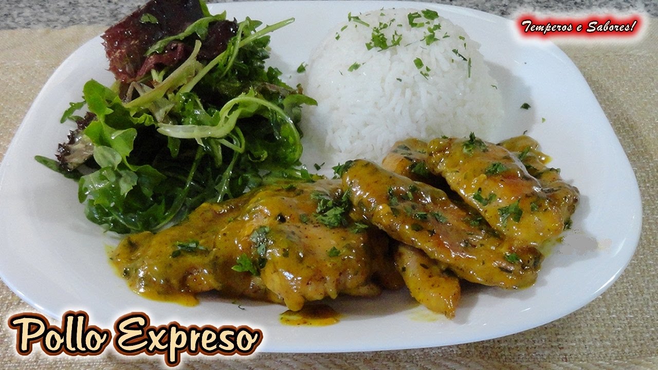 POLLO EXPRESO súper fácil, rápido y delicioso