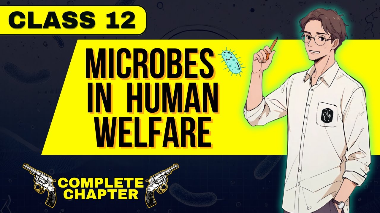 Microbes in Human Welfare Class 12 One Shot | NCERT | Boards 2024-25 ...