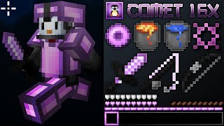 Trycs 200k (Comet 16x) MCPE PvP Texture Pack by soafa, TOKYEO and Eevolic