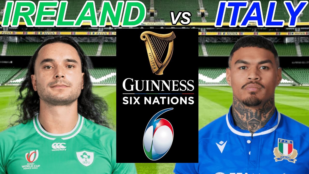 IRELAND vs ITALY Six Nations 2026 Live Commentary - YouTube
