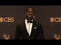 sterling k brown finished his best actor emmys acceptance speech backstage