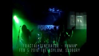Fractal Generator Human @ The Asylum, Sudbury Feb 5 2016
