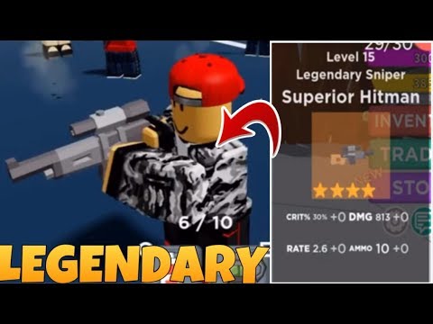 Someone Traded Me A Legendary Weapon In Zombie Strike Zombie Strike Roblox Youtube - i fought the king zombie boss with legendary only gun roblox