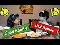 Good Habits in Hindi for Children l अच्छी आदतें हिंदी में | Cute Sisters