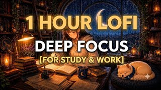 1 Hour Deep Focus Lofi Mix ☕ Study / Code / Relax