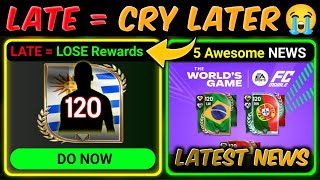 Do it Before This Thursday - 5 Awesome News in FC Mobile | Mr. Believer