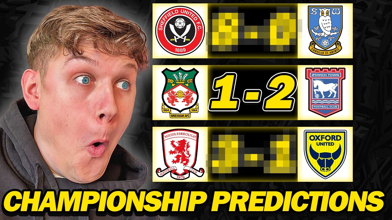 CHAMPIONSHIP Game 33 PREDICTIONS!