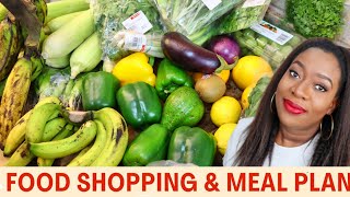 FOOD SHOPPING FOR THE WEEK | MEAL PLAN | BUDGET FOR FAMILY OF 5