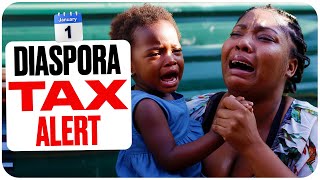 Nigeria Govt  to Tax Diaspora Income Starting Jan 2026!