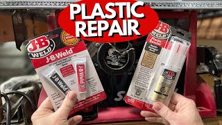 Repairing Plastic w JB Weld Plastic Bonder screenshot 3