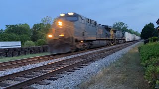 CSX I032-25 heads past Kingstree SC