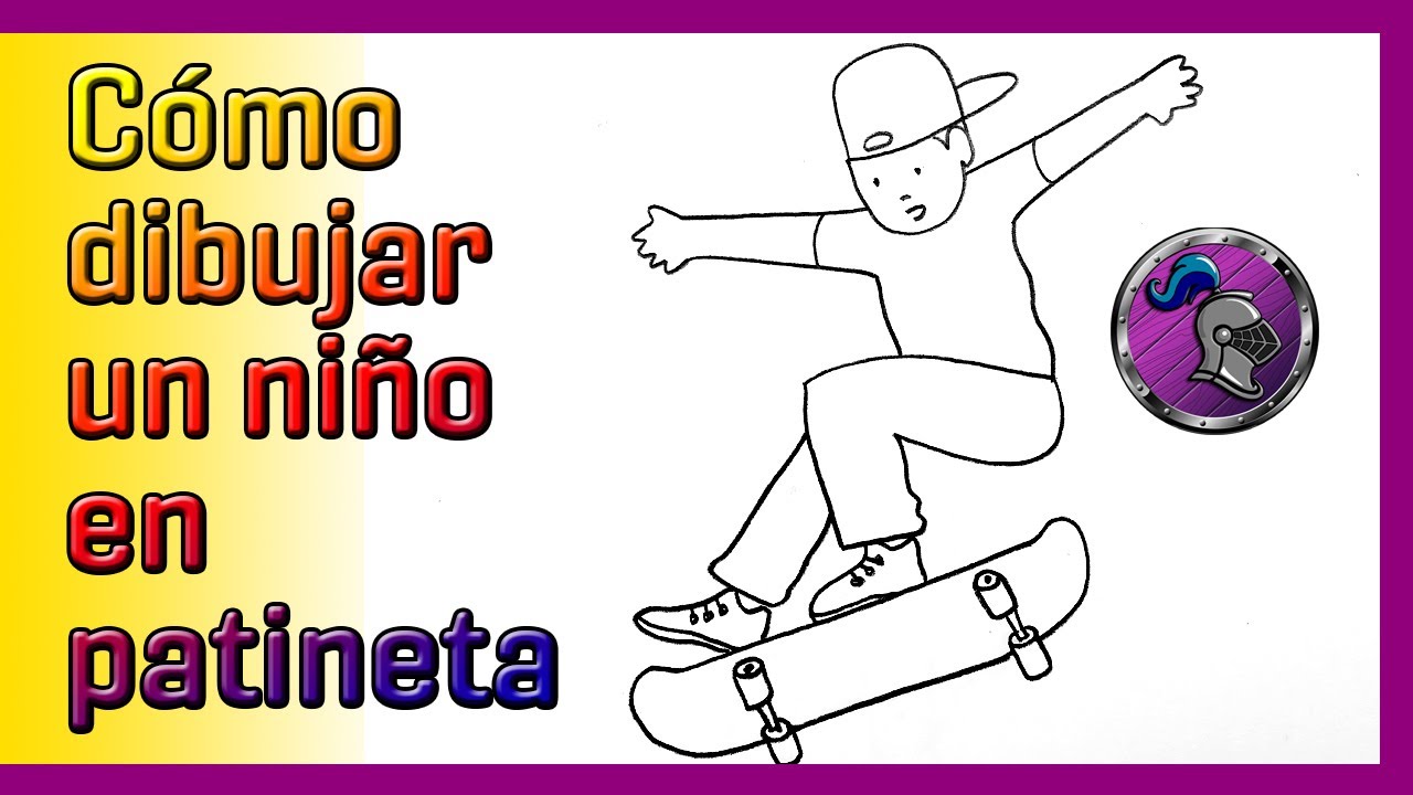 🧢🧢Cómo dibujar un niño en patineta (skate) 🧢🧢How to draw a skater boy  ✏️😉 - thptnganamst.edu.vn