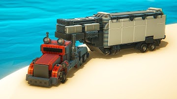 DEMOLISHING Buildings  with  HEAVY TRUCK   | Instruments of Destruction Gameplay