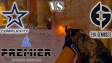 Complexity vs Evil GeniusesHighlights BLAST Premier: Spring Groups 2023 - CSGO