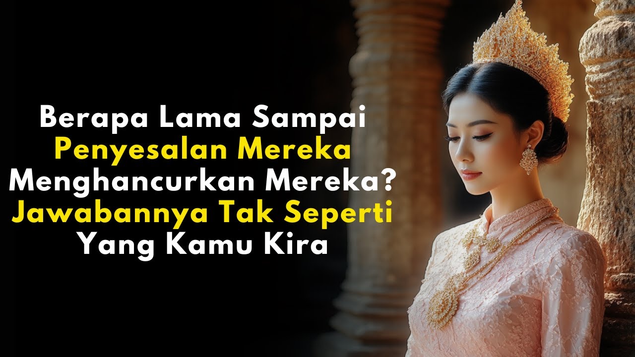 Berapa Lama Sampai Penyesalan Mereka Menghancurkan Mereka?  | Stoikisme