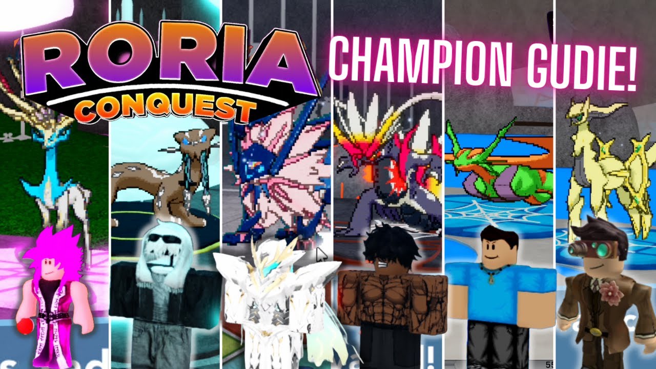 UPDATED CHAMPION GUIDE *AUGUST 2025!* RORIA CONQUEST BRICK BRONZE - YouTube