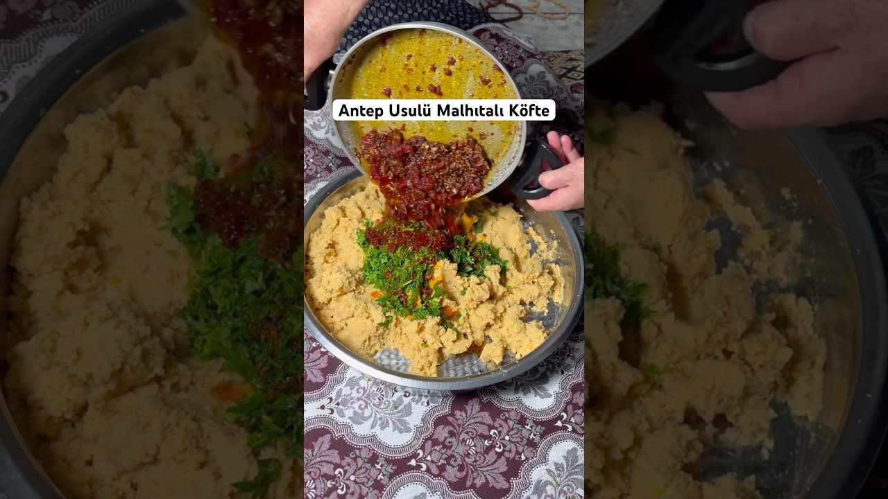 Antep Usulü Malhıtalı Köfte #yemektarifleri #sebzeyemekleri #pratiktarifler #tarif #yemek #food Antep Usulü Malhıtalı Köfte #yemektarifleri #sebzeyemekleri #pratiktarifler #tarif #yemek #food