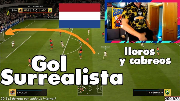 DjMaRiiO JUEGA CONTRA UN HOLANDÉS Y LE MARCAN UN GOLAZO