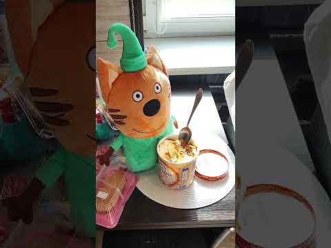 🚁😂 А КОМПОТ ТОЖЕ ВЕРТОЛЕТ | ИСТОРИЯ ТРИ КОТА КОРЖИК И КАРАМЕЛЬКА #shorts #трикота #компот #шортс