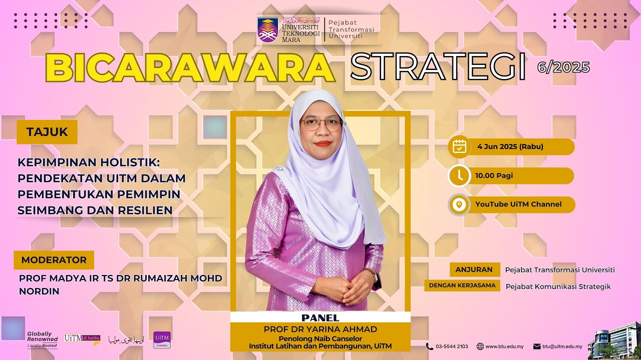 Kepimpinan Holistik: Pendekatan UiTM dalam Pembentukan Pemimpin Seimbang dan Resilien