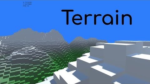 Procedurally Generated Terrain in Unity