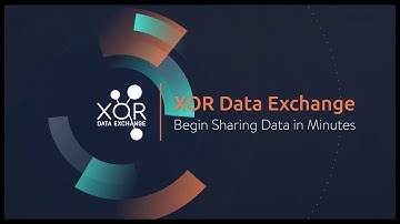 XOR Data Exchange: Begin Sharing Data in Minutes