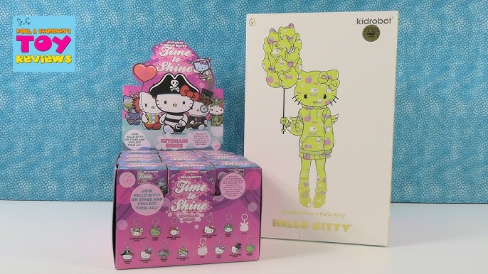 Kidrobot x Sanrio Hello Kitty Time to Shine Keychains