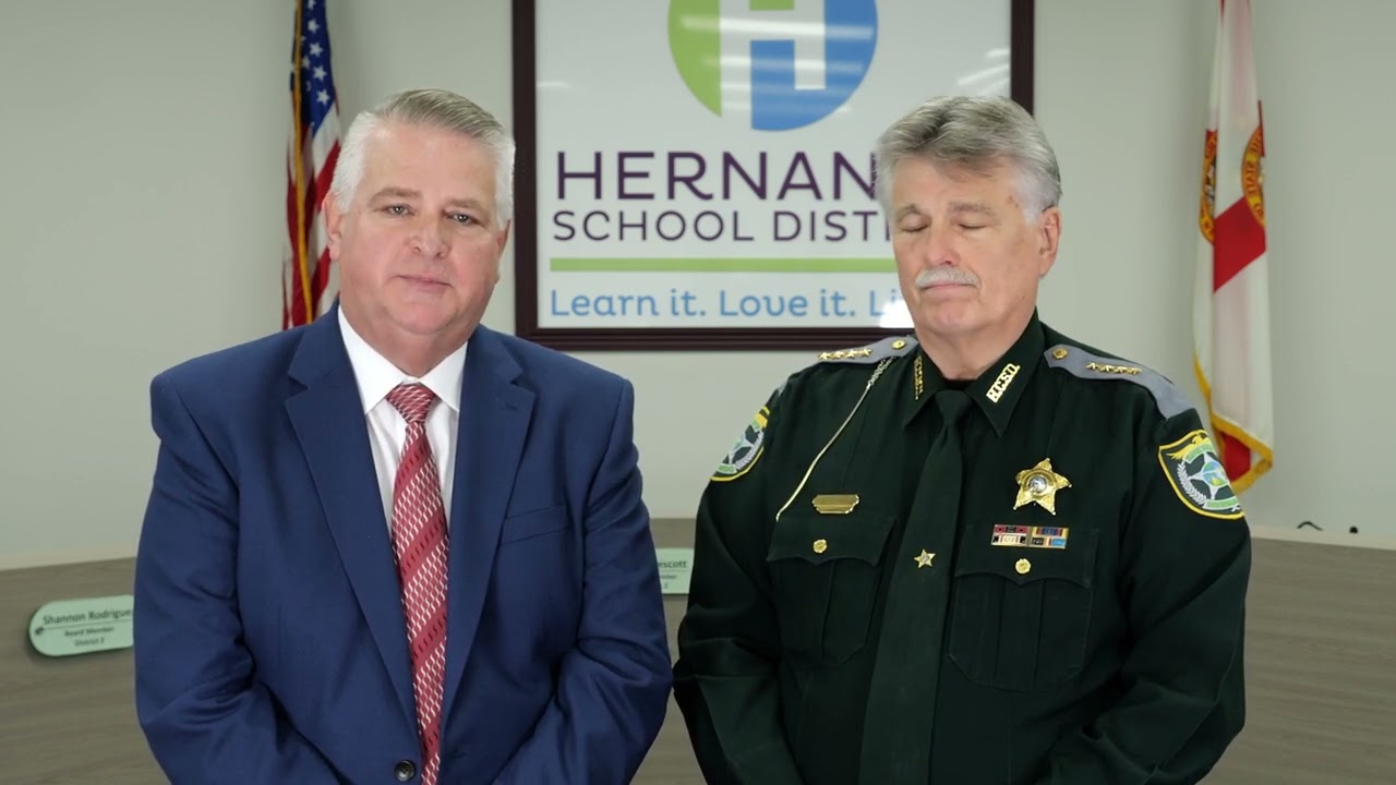 Hernando County - Superintendent and Sheriff - School Threat Consequences