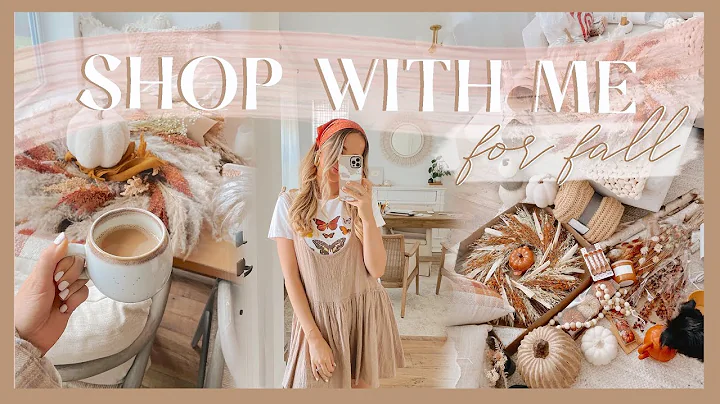 SHOP WITH ME FOR AUTUMN | Target, HomeGoods, Hobby Lobby, Kirkland's, & full fall decor haul! 🍂✨