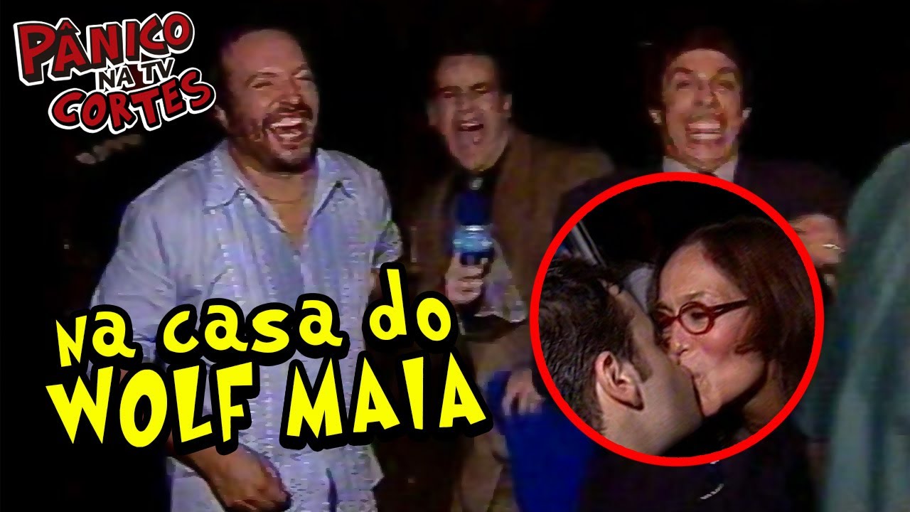 SILVIO E VESGO na CASA DO WOLF MAIA [Pânico na TV)