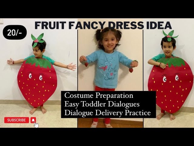 Reviews for Apple fancy dress for kids,Fruits Costume for School Annual  function/Theme Party/Competition/Stage Shows Dress