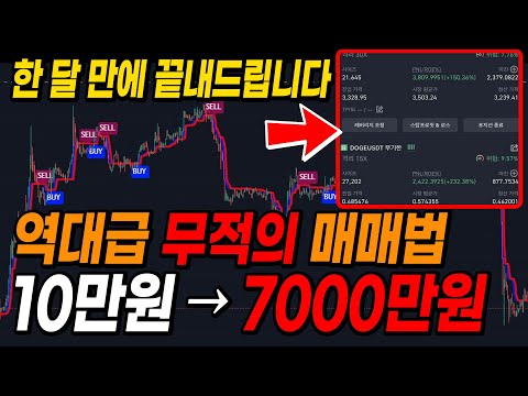   10만원 7000만원 만든 한 번 알아두면 평생 써먹는 무적의 매매법