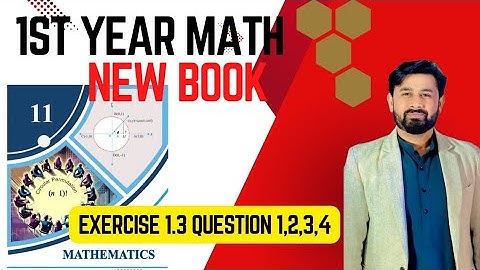 11Th Class Math New Book 2025 PCTB|| Ex# 1.3Question1,2,3,4||Chapter 1 Complex Number ||#newmathbook