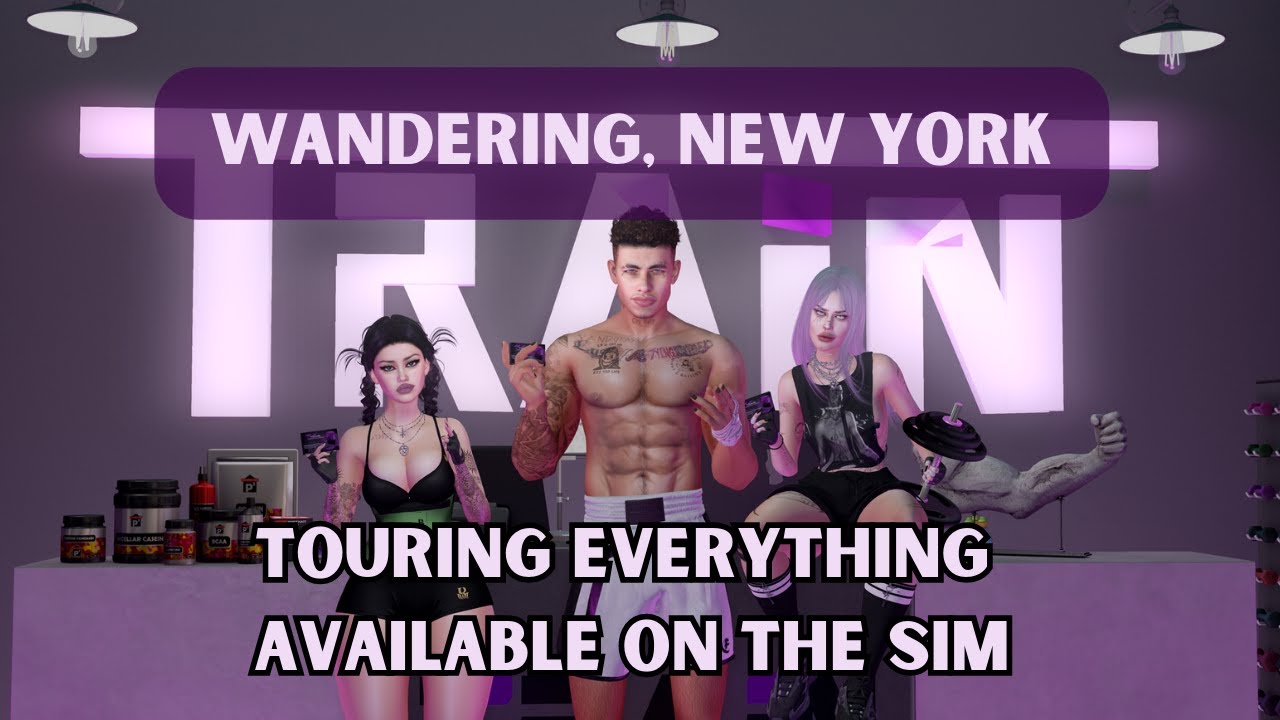 Kaiden Tray Wandering New York in Second Life l Touring Everything on ...