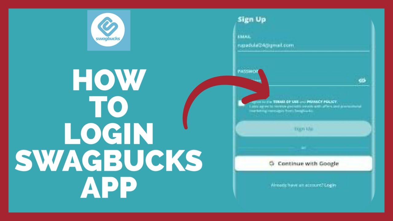 Swagbucks App Login: How To Sign in Swagbucks App on Android 2023? - YouTube