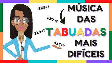 🎵MEMORIZE A TABUADA DE UMA VEZ POR TODAS!🎵