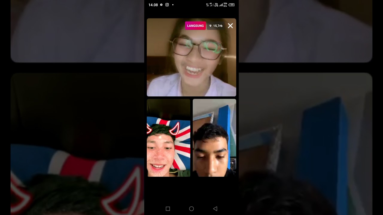 Bareng anak Djs live bareng Ariee,Ratu,Emyr,Vio.....Emyr Alin Swet bgt😍🤣😍
