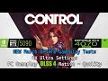 Control PC New Update | RTX 5090 &amp; RTX 4070 SUPER | DLSS 4 Ultra Settings 4K Native-Quality | SMH!
